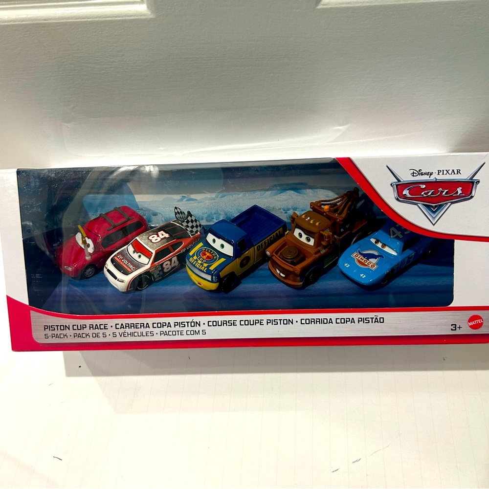 Disney Pixar Cars Piston Cup Race Die Cast Cars 5-Pack